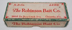 Robinson Bait Company Lure Box